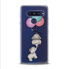 Lex Altern TPU Silicone LG Case Baby Elephants