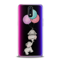 Lex Altern TPU Silicone Oppo Case Baby Elephants