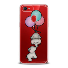 Lex Altern TPU Silicone Oppo Case Baby Elephants