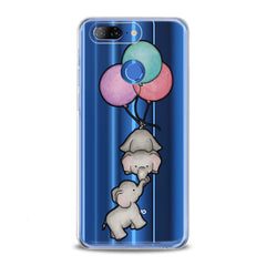 Lex Altern TPU Silicone Lenovo Case Baby Elephants