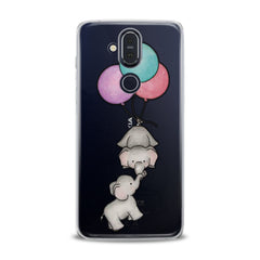 Lex Altern TPU Silicone Nokia Case Baby Elephants