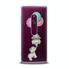 Lex Altern TPU Silicone Sony Xperia Case Baby Elephants