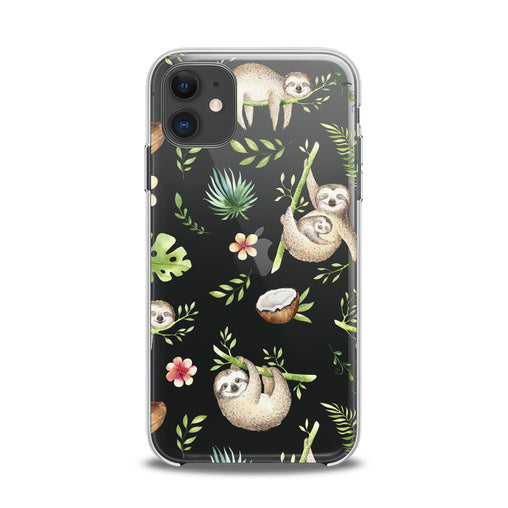 Lex Altern TPU Silicone iPhone Case Funny Sloths