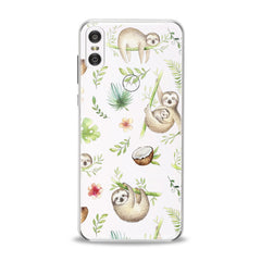 Lex Altern TPU Silicone Motorola Case Funny Sloths