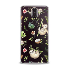 Lex Altern TPU Silicone Nokia Case Funny Sloths