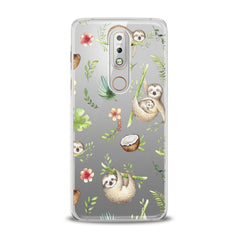 Lex Altern TPU Silicone Nokia Case Funny Sloths