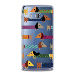 Lex Altern TPU Silicone HTC Case Trendy Dog Animals