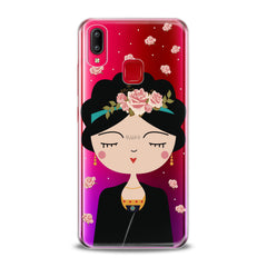 Lex Altern TPU Silicone VIVO Case Beautiful Girl Rose