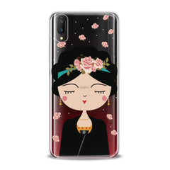 Lex Altern TPU Silicone VIVO Case Beautiful Girl Rose