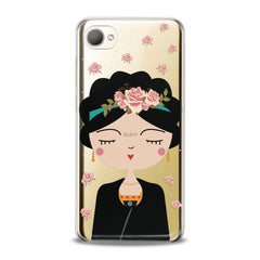 Lex Altern TPU Silicone HTC Case Beautiful Girl Rose