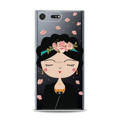 Lex Altern TPU Silicone Sony Xperia Case Beautiful Girl Rose