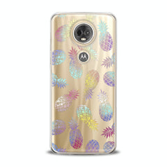 Lex Altern TPU Silicone Motorola Case Colorful Pineapple