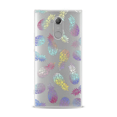 Lex Altern TPU Silicone Sony Xperia Case Colorful Pineapple