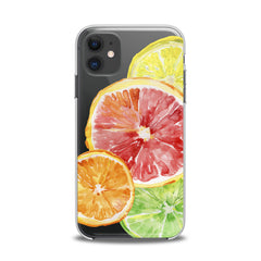 Lex Altern TPU Silicone iPhone Case Colored Citruses