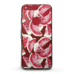 Lex Altern TPU Silicone Google Pixel Case Sweet Watermelon