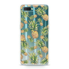 Lex Altern TPU Silicone Oppo Case Realistic Pineapple