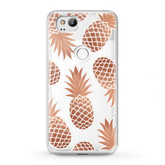 Lex Altern TPU Silicone Google Pixel Case Graphic Pineapple