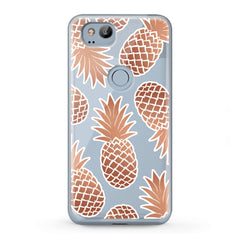 Lex Altern TPU Silicone Google Pixel Case Graphic Pineapple