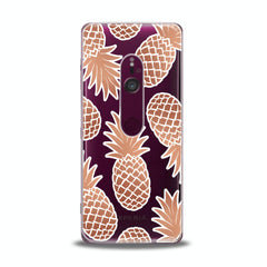 Lex Altern TPU Silicone Sony Xperia Case Graphic Pineapple