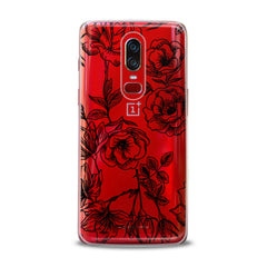 Lex Altern TPU Silicone OnePlus Case Contoured Roses