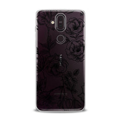 Lex Altern TPU Silicone Nokia Case Contoured Roses