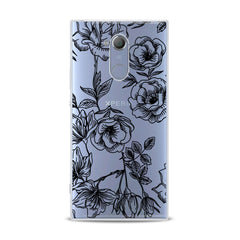 Lex Altern TPU Silicone Sony Xperia Case Contoured Roses