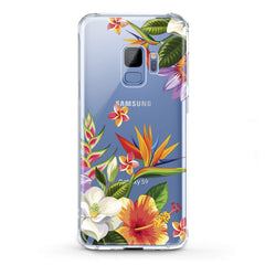 Lex Altern TPU Silicone Samsung Galaxy Case Colorful Flowers Art