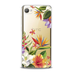 Lex Altern TPU Silicone HTC Case Colorful Flowers Art