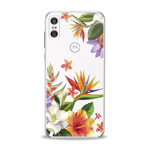 Lex Altern Colorful Flowers Art Motorola Case