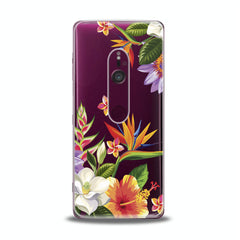 Lex Altern TPU Silicone Sony Xperia Case Colorful Flowers Art