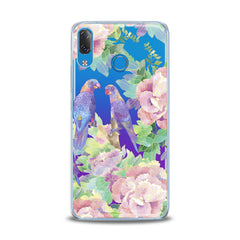 Lex Altern TPU Silicone Lenovo Case Purple Parrots