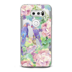 Lex Altern TPU Silicone LG Case Purple Parrots