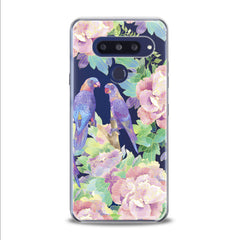 Lex Altern TPU Silicone LG Case Purple Parrots