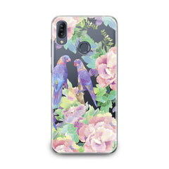 Lex Altern Purple Parrots Asus Zenfone Case