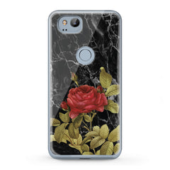 Lex Altern TPU Silicone Google Pixel Case Red Rose