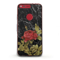 Lex Altern TPU Silicone Google Pixel Case Red Rose