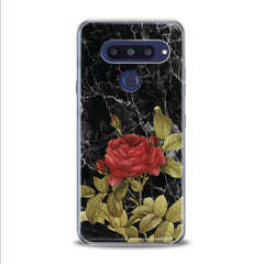 Lex Altern TPU Silicone LG Case Red Rose