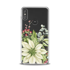 Lex Altern TPU Silicone Motorola Case Green Leaves Art