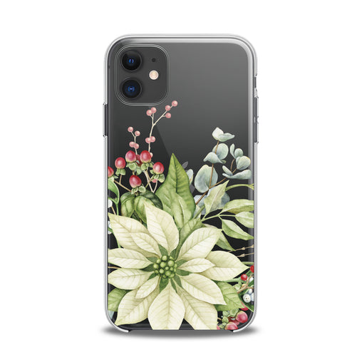 Lex Altern TPU Silicone iPhone Case Green Leaves