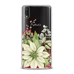 Lex Altern TPU Silicone VIVO Case Green Leaves Art