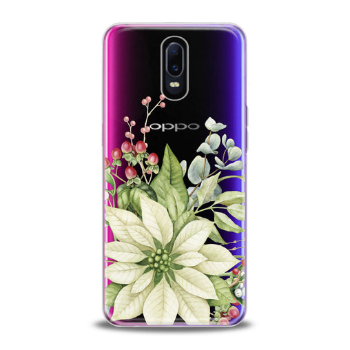 Lex Altern Green Leaves Art Oppo Case