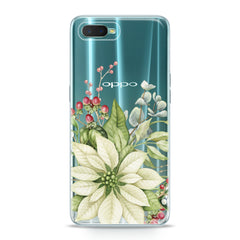 Lex Altern TPU Silicone Oppo Case Green Leaves Art