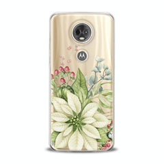 Lex Altern TPU Silicone Motorola Case Green Leaves Art