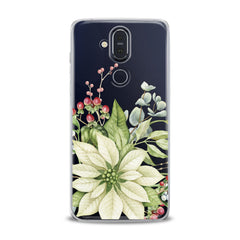 Lex Altern TPU Silicone Nokia Case Green Leaves Art