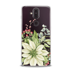 Lex Altern TPU Silicone Nokia Case Green Leaves Art