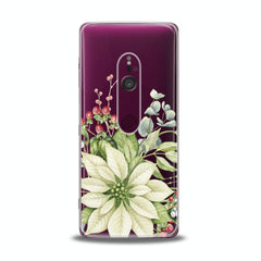 Lex Altern TPU Silicone Sony Xperia Case Green Leaves Art