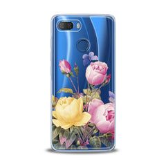 Lex Altern TPU Silicone Lenovo Case Pink Roses Flower