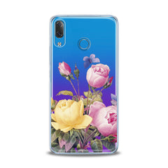 Lex Altern TPU Silicone Lenovo Case Pink Roses Flower