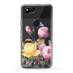 Lex Altern Google Pixel Case Pink Roses Flower