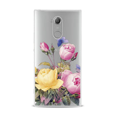 Lex Altern TPU Silicone Sony Xperia Case Pink Roses Flower